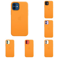 Чохол Leather Case with MagSafe для Iphone 12 mini California Poppy Чохол Leather Case with MagSafe для Iphone 12 mini California Poppy